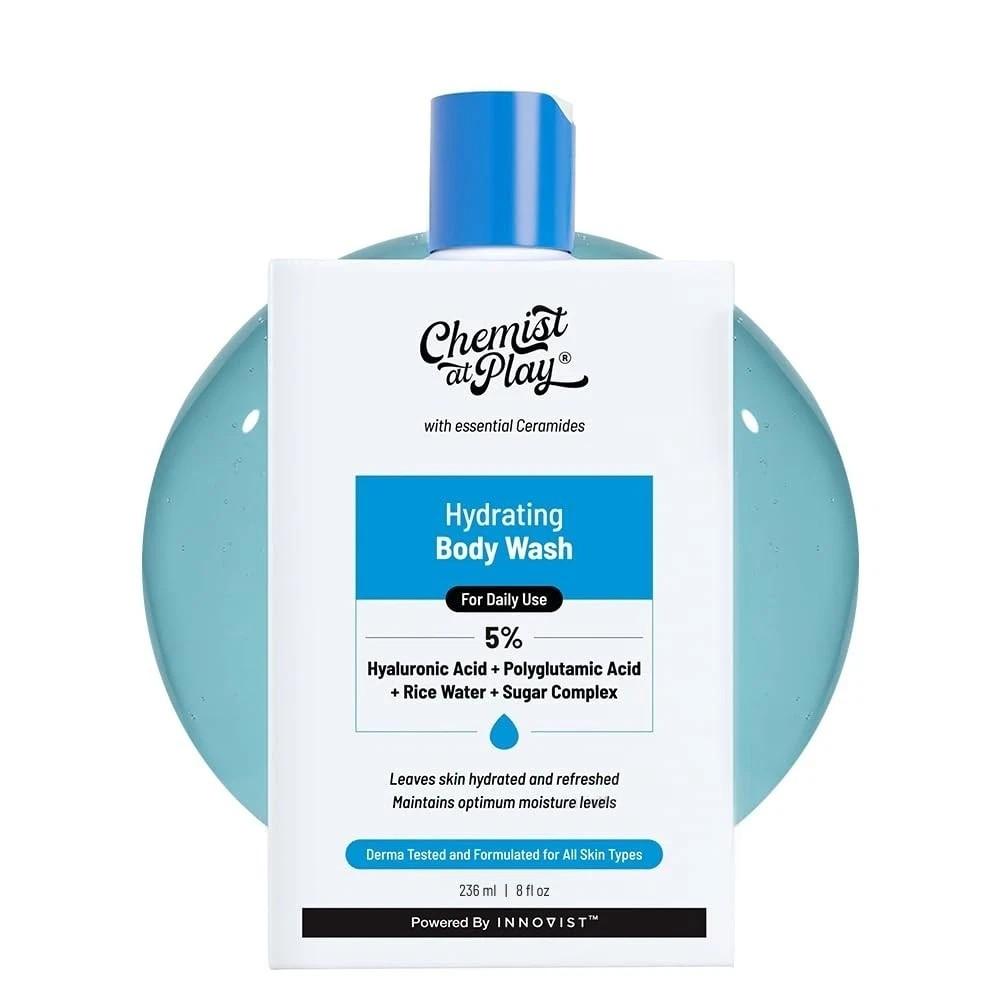 Chemist At Play Hydrating Body Wash | Hyaluronic Acid Bodywash - 236ml