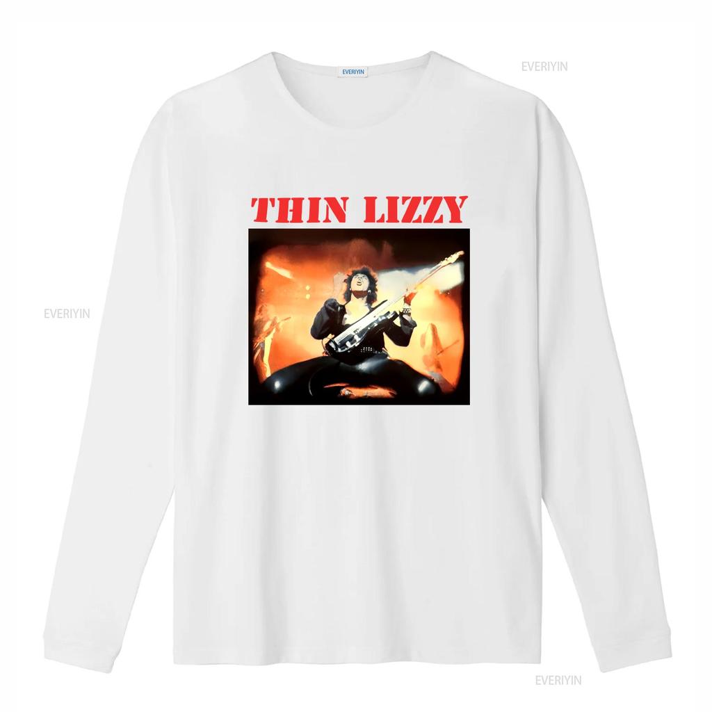 Vintage Thin Lizzy Rock N Roll Band Tour Metal Classic Phil Lynott T Shirt XL vintage Washed homme Comfortable Stretched