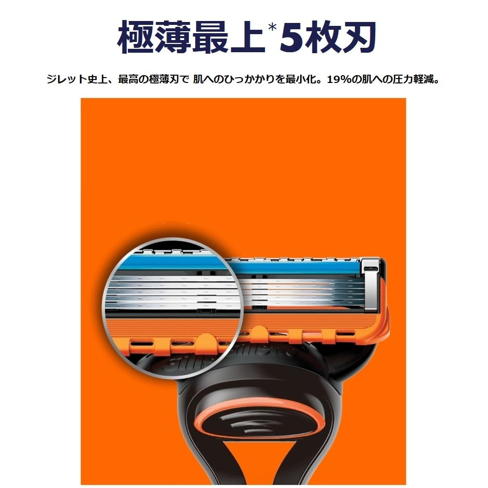 Gillette Fusion Manual Replacement Blades P&G (4-Pack)