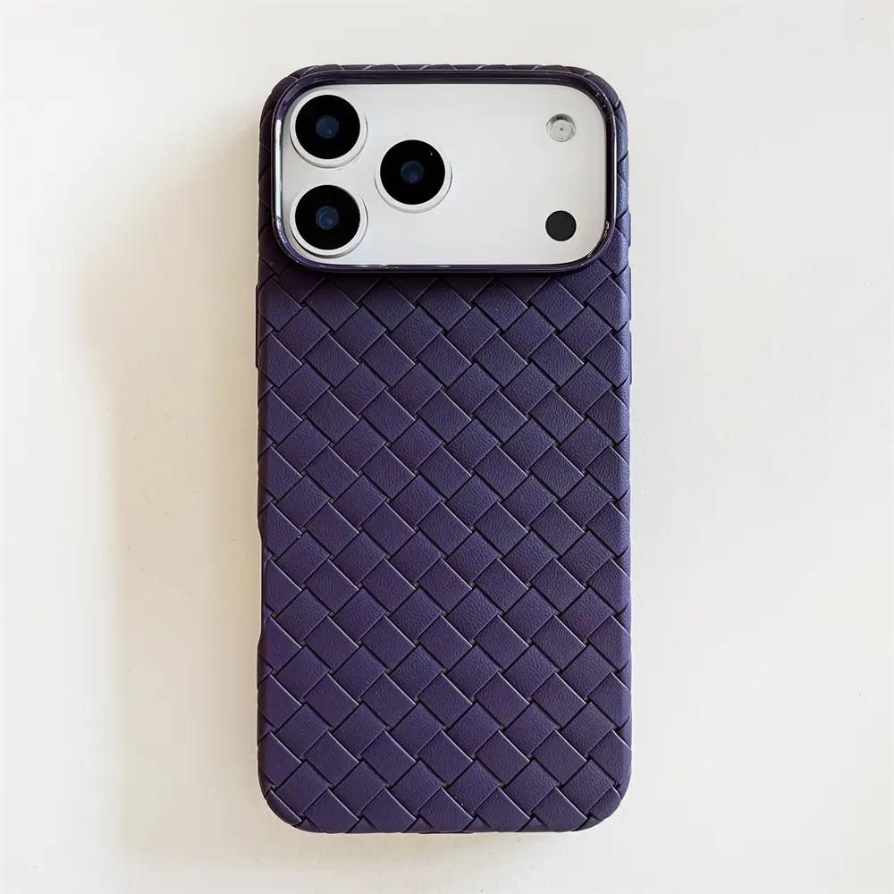 High-End Woven Texture Heat Dissipation Suitable for Apple iPhone 17 Pro/17 Air,iPhone 17 Pro Max Silicone Soft Shell Ultra-Thin