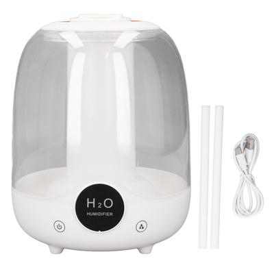 Kleiner Luftbefeuchter 3L Großes Fassungsvermögen Aromatherapie-Luftbefeuchter Doppeldüsen-Desktop-Luftbefeuchter für Zuhause