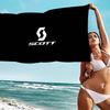 S-ScottS Fahrrad Logo Strandtuch Bunte Handtücher Für Mädchen Mikrofaser Schnelltrocknend Personalisiert Sandfrei Strand Yoga Spa Fitnessstudio Pool