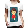 Yoshitomo Nara TShirt for Women Crew Neck Streetwear T Shirts Womens Short Sleeve Summer Clothes Tops