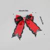Punk Devil Wing Heart Hair Clip for Women Girl Hair Styling Accessories for Braid 2000s Halloween Party Dressingup Supply