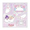 Pretty Series X Sanrio Characters 05 Yui Yumekawa X Little Twin Stars & Shuuka Hanazono X CoroCoro Krillin [Collaboration Illustration] Acrylic Stand