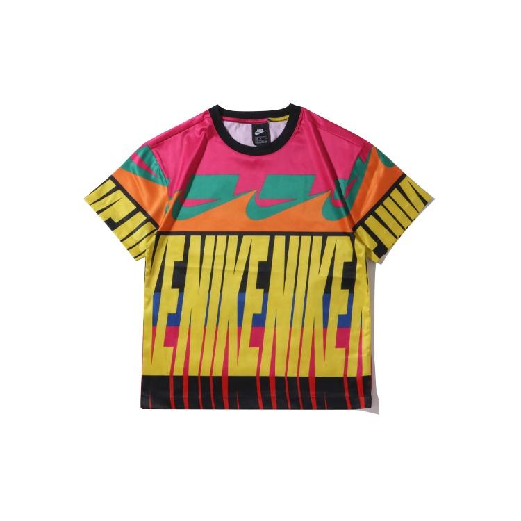 (WMNS) Nike Sportswear Logo Printing  Multicolor  Women s CJ3479-735 XS