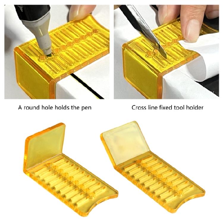 Car Tint Measure Application Squeegee Scraper Rotatable Head Nonslip Handle for Enhanced Film Fitting Accurate Placement