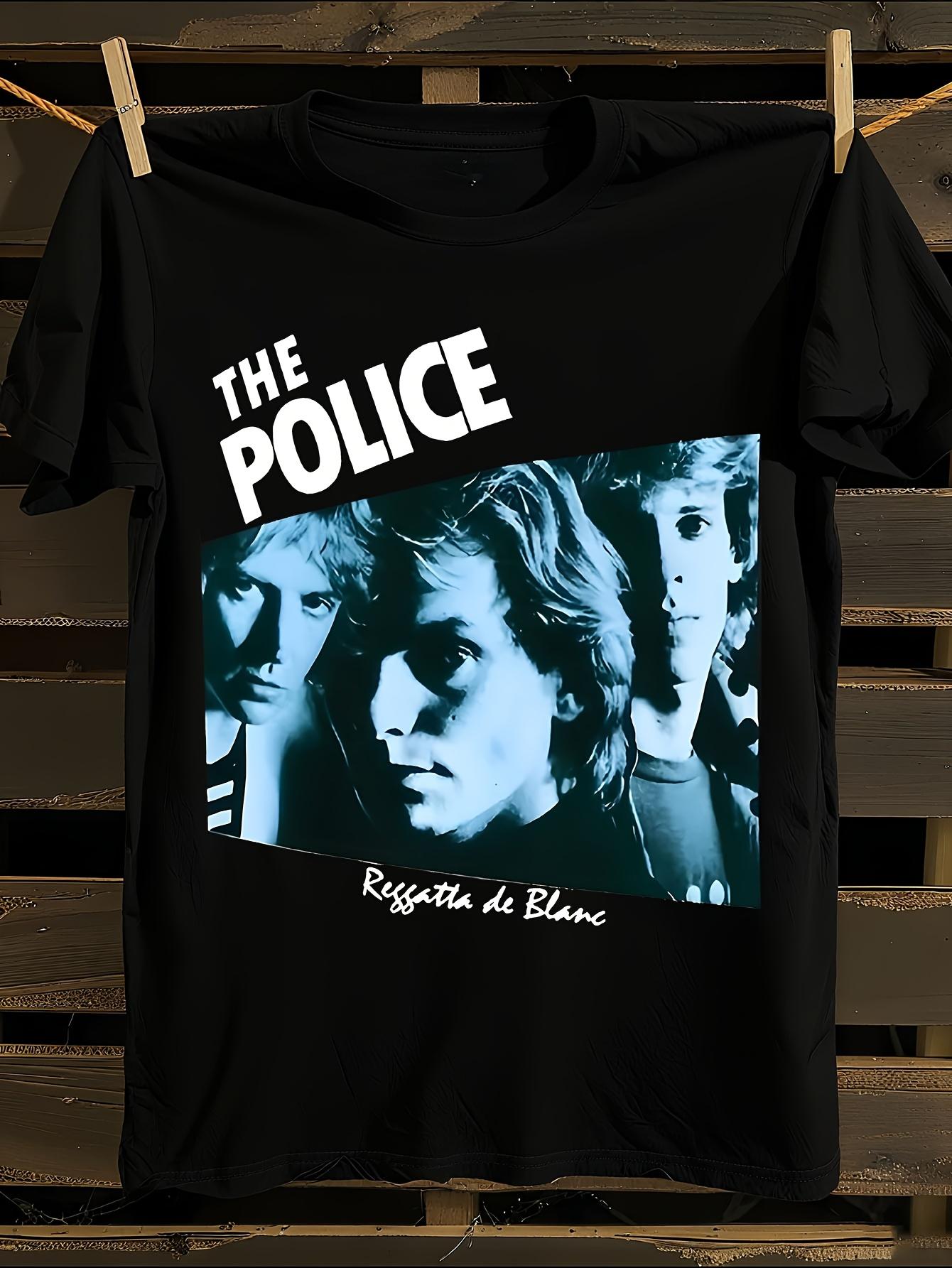 s The Police Reggatta de Blanc Album Tshirt S
