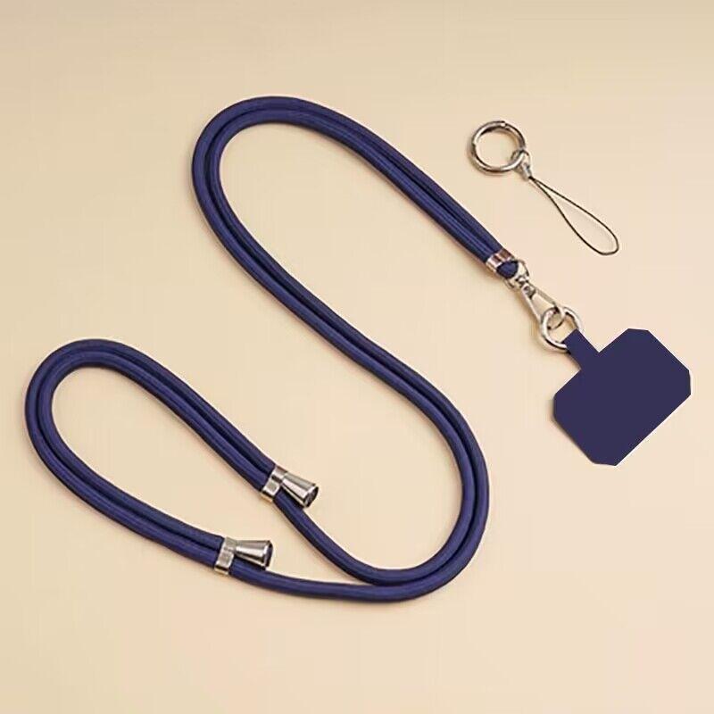 Upgrade Umhängeband mit Ring Universell Handy Verstellung Langes Hängeband mit Clip Anti-Verlust Lanyard
