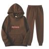 2025 A/W Unisex Hoodie Sweater Set met Kangoeroezak & Joggingbroek