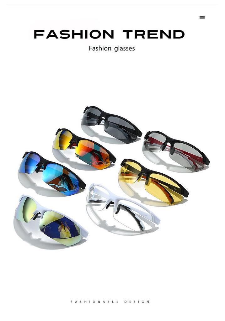 TR1053 Ultra-light Polarized Photochromic Cycling Sunglasses - Anti-UV, Strong Light Protection