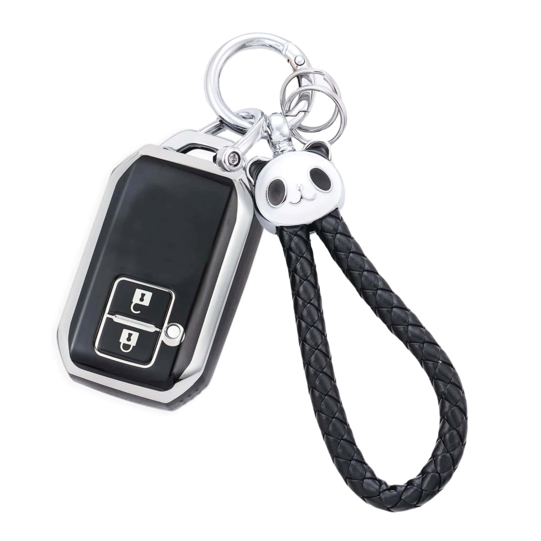 [HOYZE] Jimny Key Case Compatible with Suzuki New Hustler Sorio key case чёрный