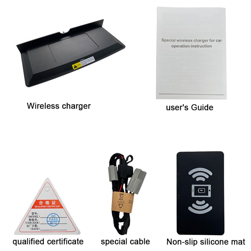 

Автомобильное беспроводное зарядное устройство Зарядное устройство для телефона Быстрое зарядное устройство Зарядная панель Пластина Для Land Rover RANGER ROVER SPORT 2014 2015 2016 Аксессуары