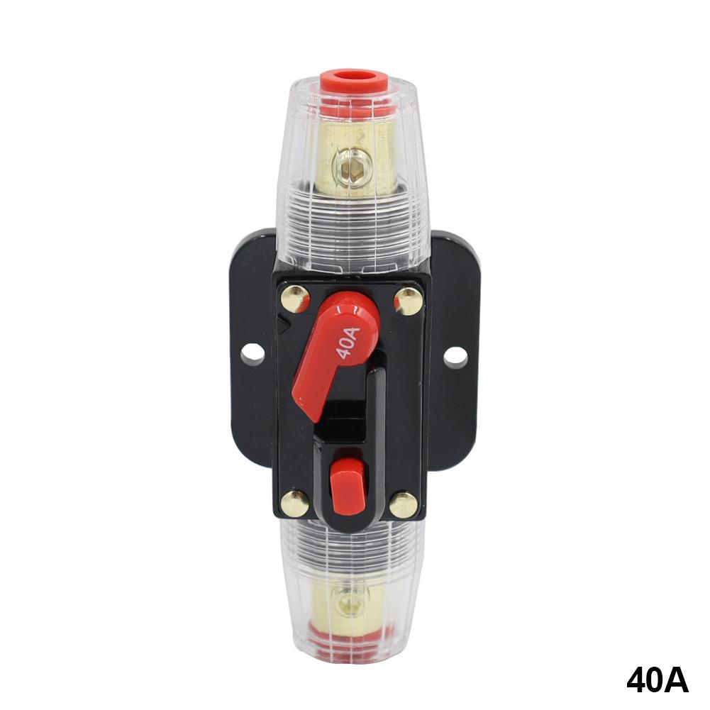 Автомобильный грузовой самовосстанавливающийся предохранитель Предохранитель защиты от короткого замыкания Держатель предохранителя Самовосстанавливающийся автоматический выключатель 20A 30A 40A 50A 60A 80A 100A 125A 150A 40A