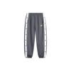 Li Ning Sports Fashion Collection Knitted Sweatpants Men's Dark Iron Gray AKLU717-4