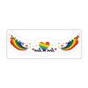 Long Lasting Face Temporary Tattoos Facial Art Makeup Stickers  Pride Month