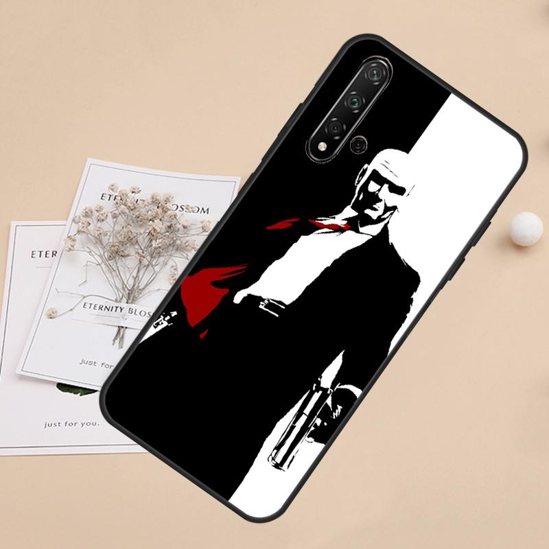 Man Hitman Agent For Huawei Nova 10 9 SE 3i 7i 8i 11i 12i Y60 Y61 Y70 Y72 Y73 Y90 Y91 P20 P40 P30 Lite Case