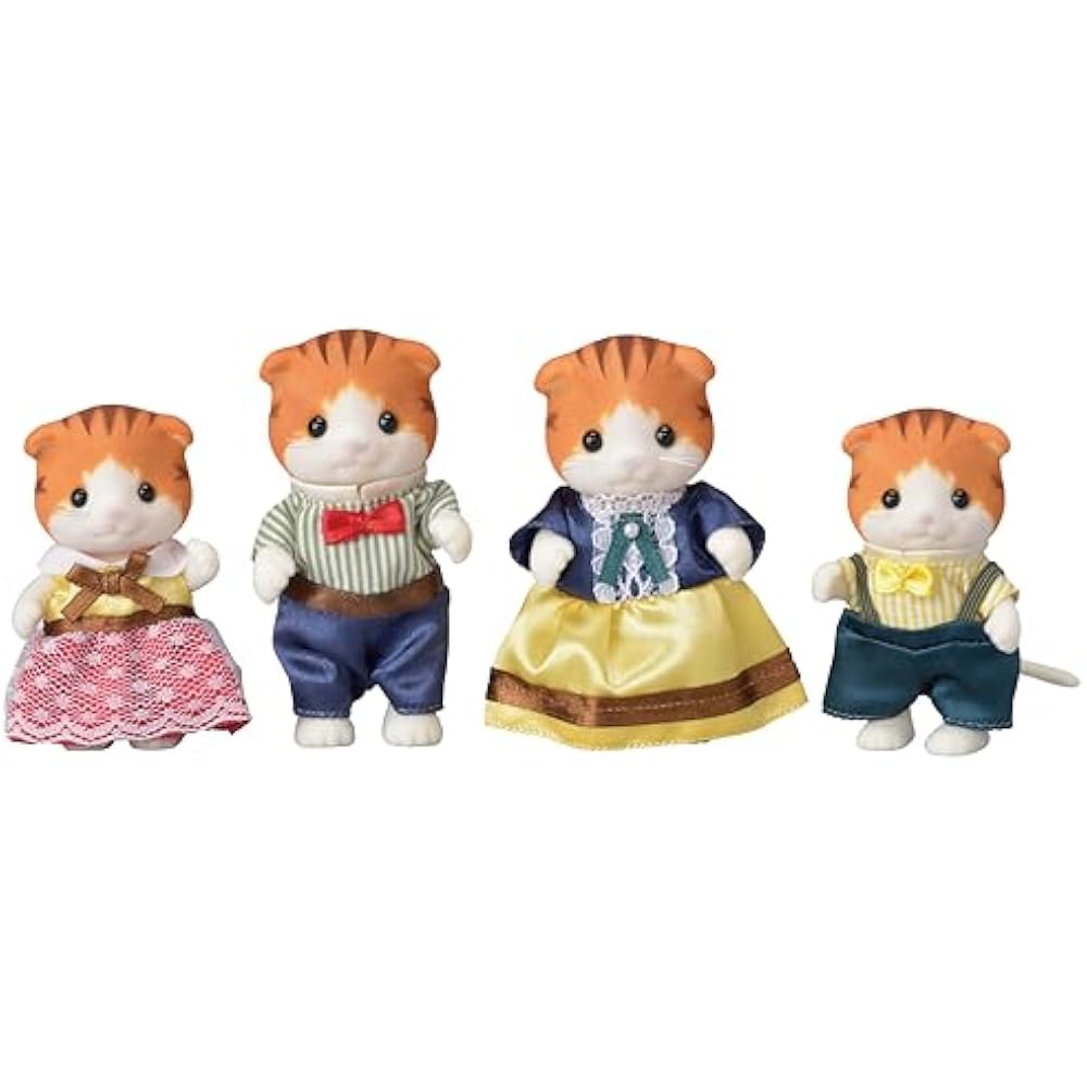 Epoch (EPOCH) Sylvanian Families Doll [Maple Cat Family] FS-30