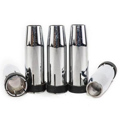 24KD Gas Nozzle 5pcs MIG Welding Torch Gas Nozzle Contact Tip
