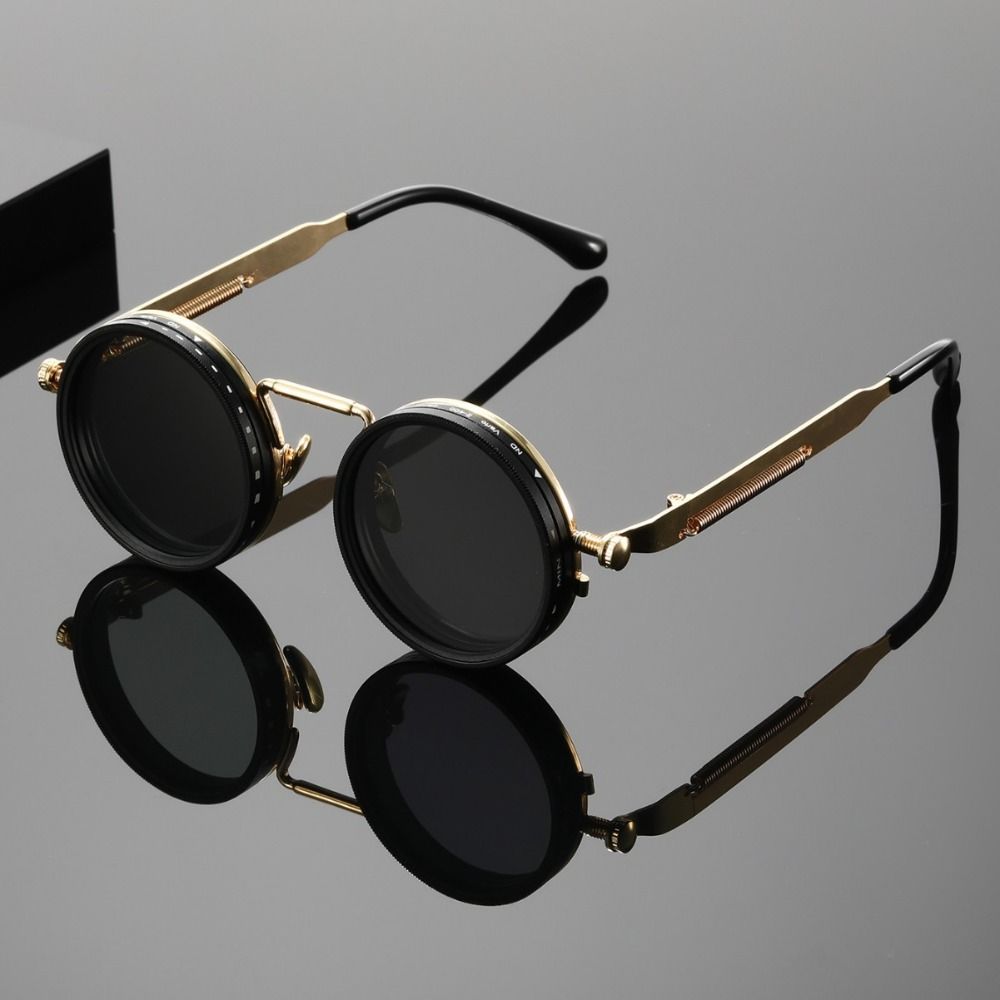 9 Level Dimming Anti-UV Sunglasses ND9 Anti-UV Glasses Clarity Outdoor Eyewear Men Women