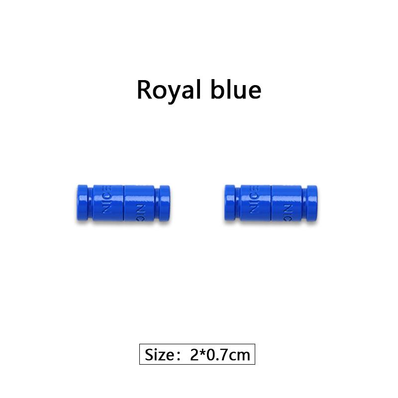 1 Pair Elastic Laces Nice Metal Capsule Lock Buckle No Tie Shoelaces Buckle Tieless Lazy Shoelace Decorations Shoe Accessries