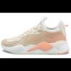 RS-X Reinvent Women Mid Top Lifestyle Sneakers Khaki Pink White 371008-11