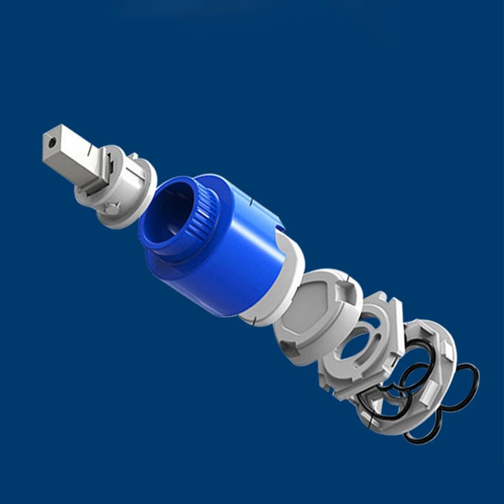 2 Holes Kitchen Faucet 304 Stainless Steel Ceramic Valve Cold And Hot Mixer Tap