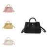 Women Solid Color Pu Shoulder Bag With Zipper Closure For Street Style