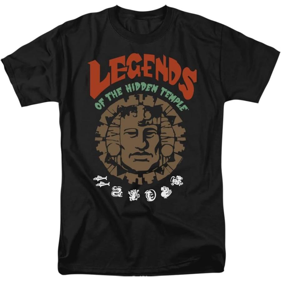 Popfunk Legends of The Hidden Temple Vintage Unisex Adult T Shirt XXXXXL чёрный