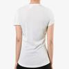 Adidas T Shirts Women's White Crew Neck Thin Straight Fit DU2080