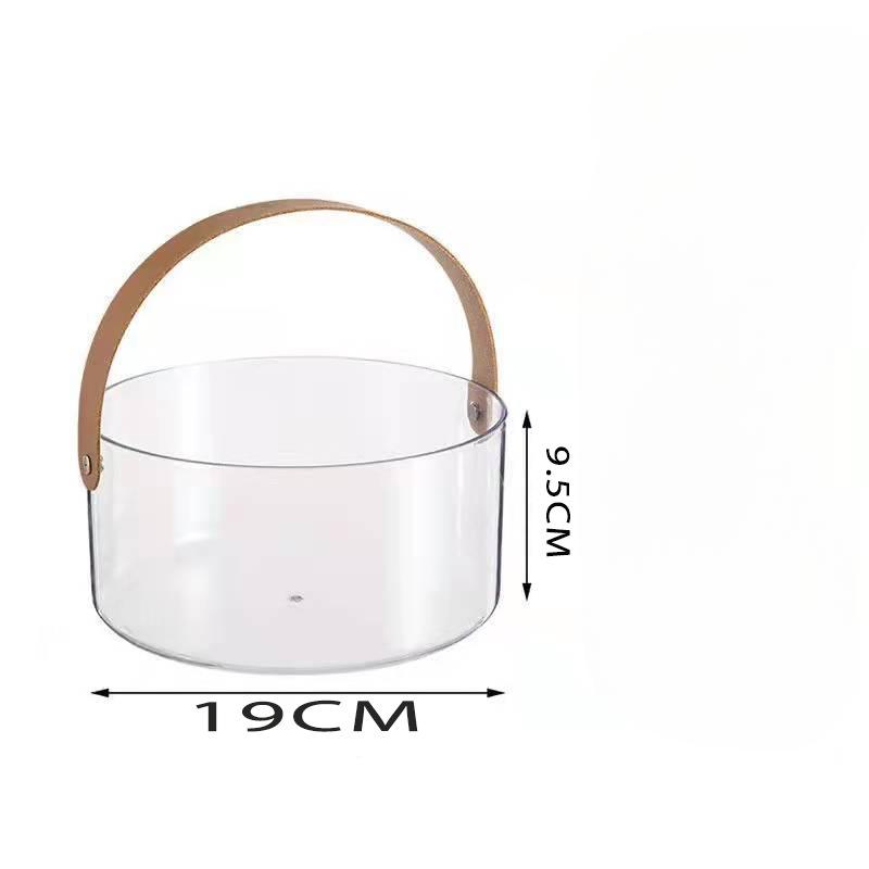 

Инс Легкая Роскошь Портативная Фруктовая Тарелка Ведро Круглое Ведро для Льда Гостиная Закуски Фруктовая Тарелка Цветочная Композиция Фруктовая Корзина