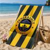Fenerbah?e Crest Design Strandtuch, Schnelltrocknend, Pflegeleicht, Geeignet für Fitness und Strandurlaub, Sport-Essential
