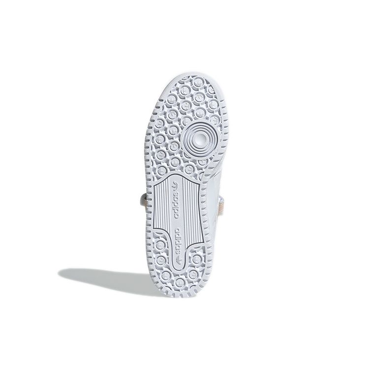 Adidas Originals Forum Low Leather Velcro Low-Top Skate Shoes Women Sneaker White Beige GY6984