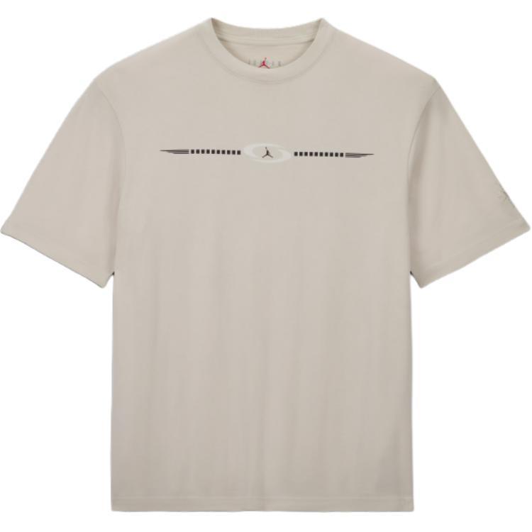 Air Jordan x Travis Scott T-Shirt Asia Sizing Light Bone Men s DZ5511-072 XXL