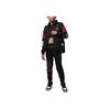 Jordan Felpa Girocollo a Maniche Lunghe con Lettera Bambini Top Nera FV5658-010