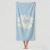 Print D-Denim T-Tear Towel Drying Bath Towel Applicable To Light Swimming Camping Yoga Beach Out