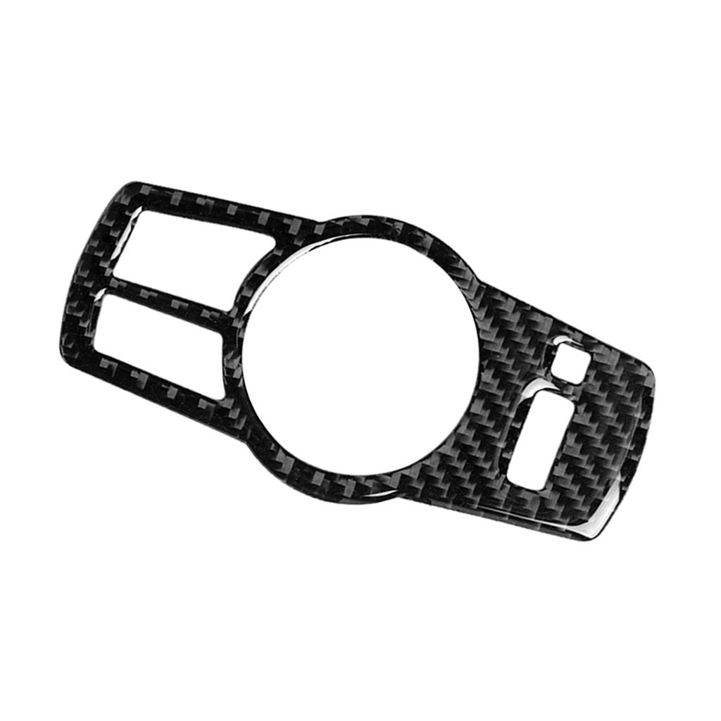 Replacement for BMW F10 F07 F01 F25 F26 Carbon Fiber Interior Headlight Shift Button Decorative Cover Car Styling