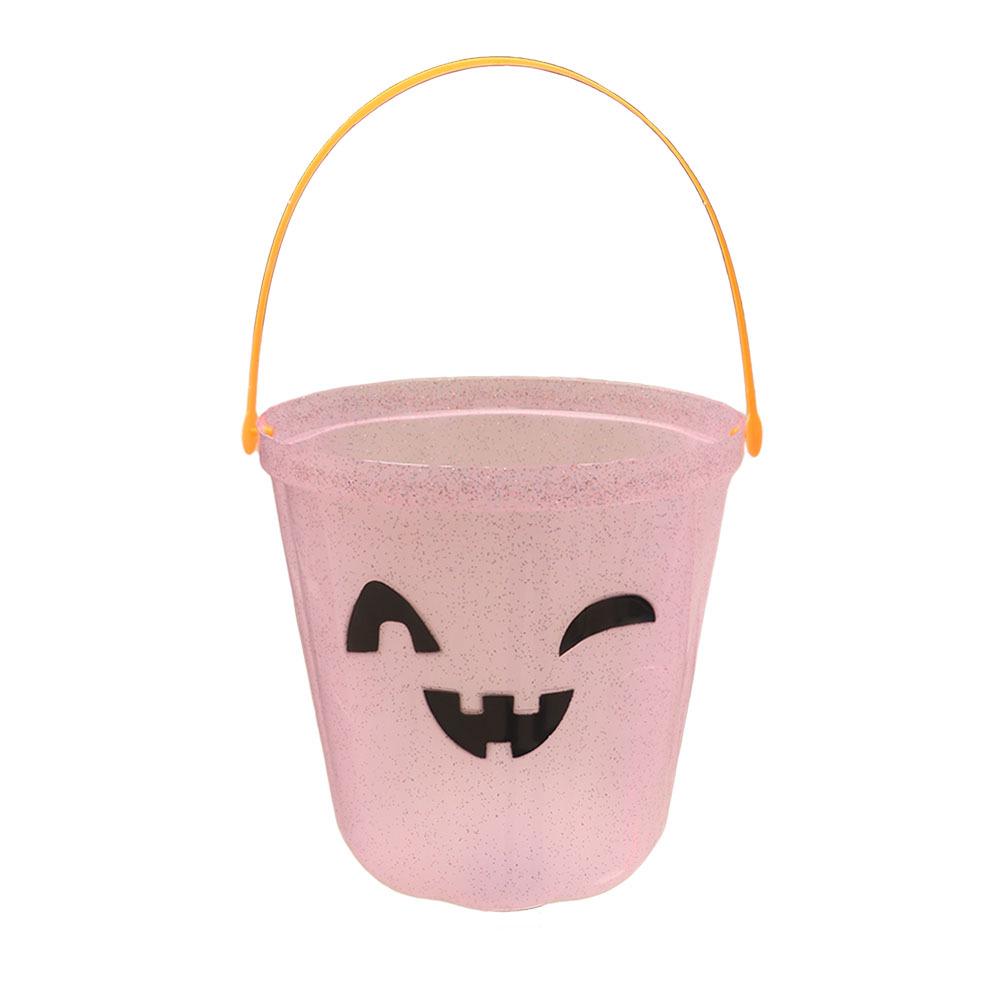 Handheld Pumpkin Lantern with Sound Control – Colorful Halloween Candy Bucket in Various Sizes
