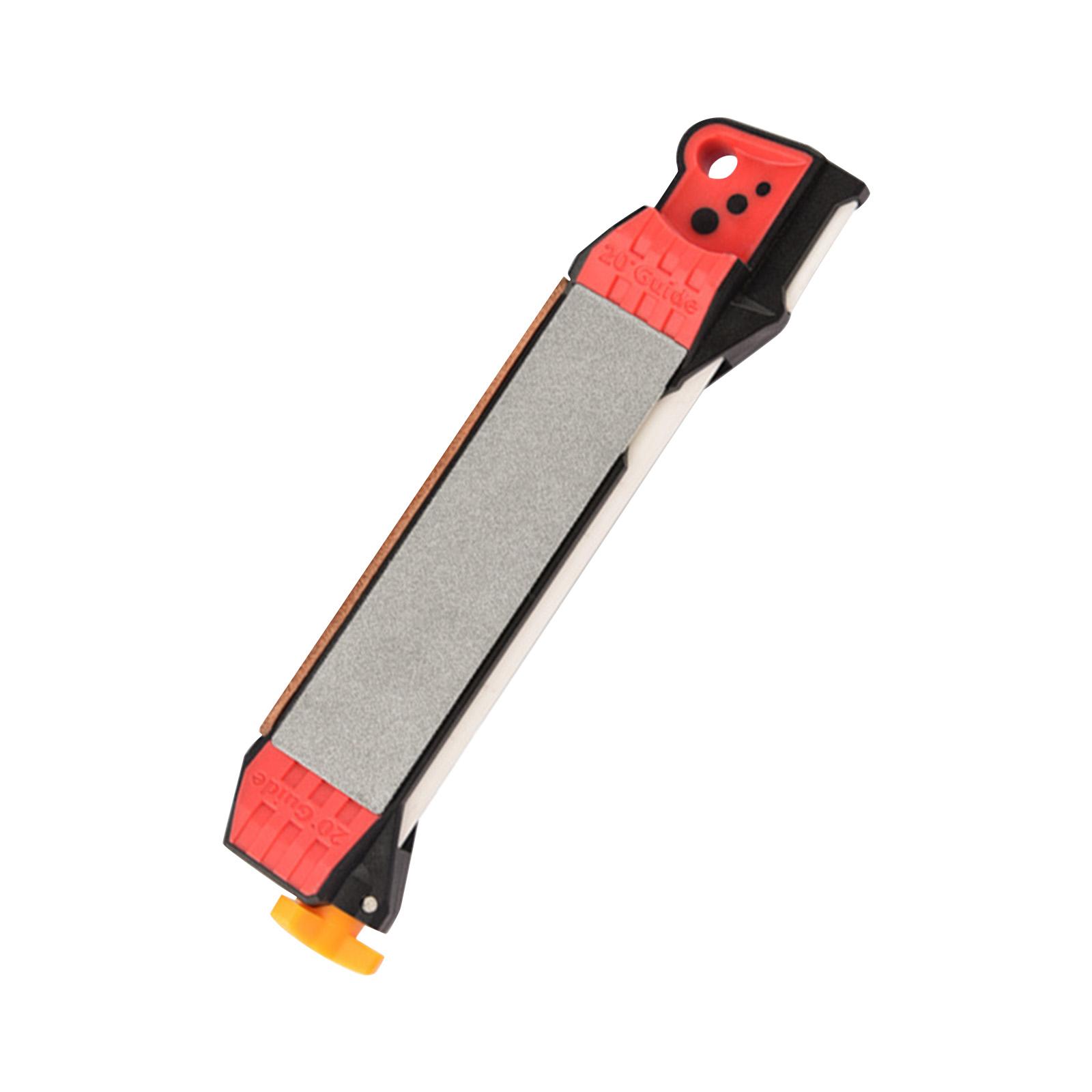 

Diamond For Knife Sharpener Double Sided Blades Sharpening Tool With Non Handle For Kitchen Camping Outdoor Hunting Straight Edge Blades Red One Size