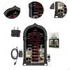 Muslim Prayer Desk Clock Father's Day Gift Calendar Azan Alarm Islamic Black