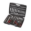 Coffret de douilles - ks tools - chrome mat - 179 pcs - acier - gris