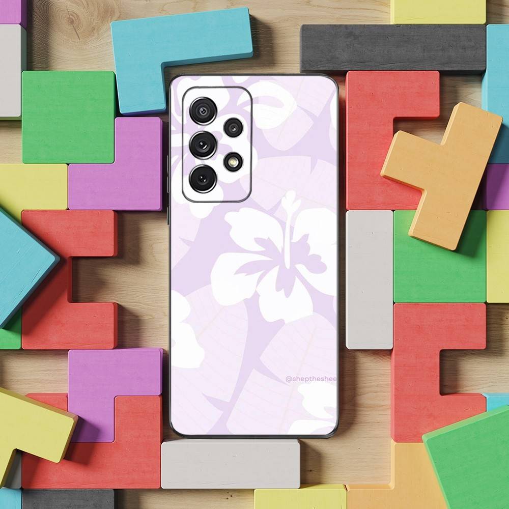 Hibiscus Hawaiian Flower Phone Case For Samsung S9,S10,S20,S10,S21,S25,S24,S23,Ultra,FE,Plus,Lite,Soft Silicone Black Cover