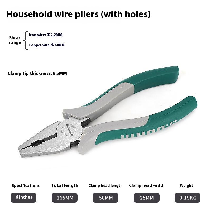 

Многофункциональные универсальные диагональные плоскогубцы Плоскогубцы с острыми губками Инструменты для ремонта электромонтера Универсальные кусачки для проводов