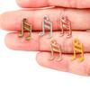 100 Stück rostbeständige Legierungsanhänger in Form von Musiknoten für die Schmuckherstellung an Halsketten und Armbändern