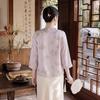 Women's Mulberry Silk Chinese Style T-Shirt