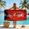 Neon Style Lil Peep Fashion Beach Towel: Ideal for Summer Adventures Soft, absorbent and quick drying suitable for swimming and bathing