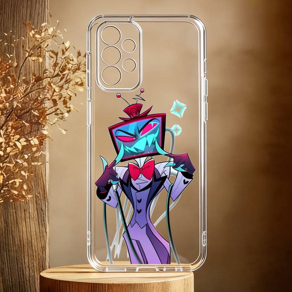 H-Hazbin H-Hotel Vox Phone Case For Samsung Galaxy A71,A70,A52,A51,A40,A30 Transparent Cover Samsung a714g