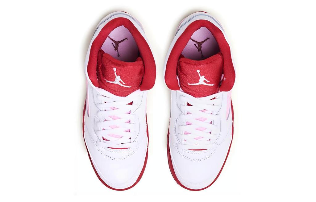 Jordan 5 Retro White Pink Red PS 440893-106