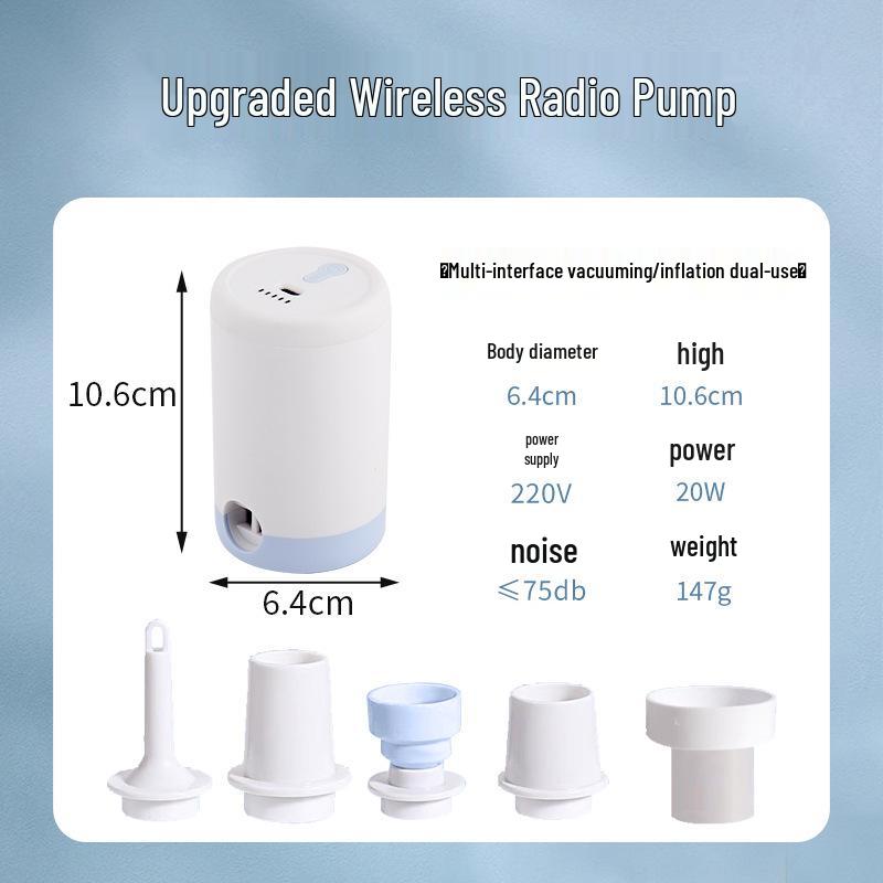 

Jiajiale Электрический вакуумный насос высокой мощности и набор компрессионных пакетов для хранения