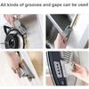 Door Groove Cleaning Brush Window Groove Cleaning Cloth Sliding Door Track Cleaning Tool Portable Hand-held Slot Clean Tools